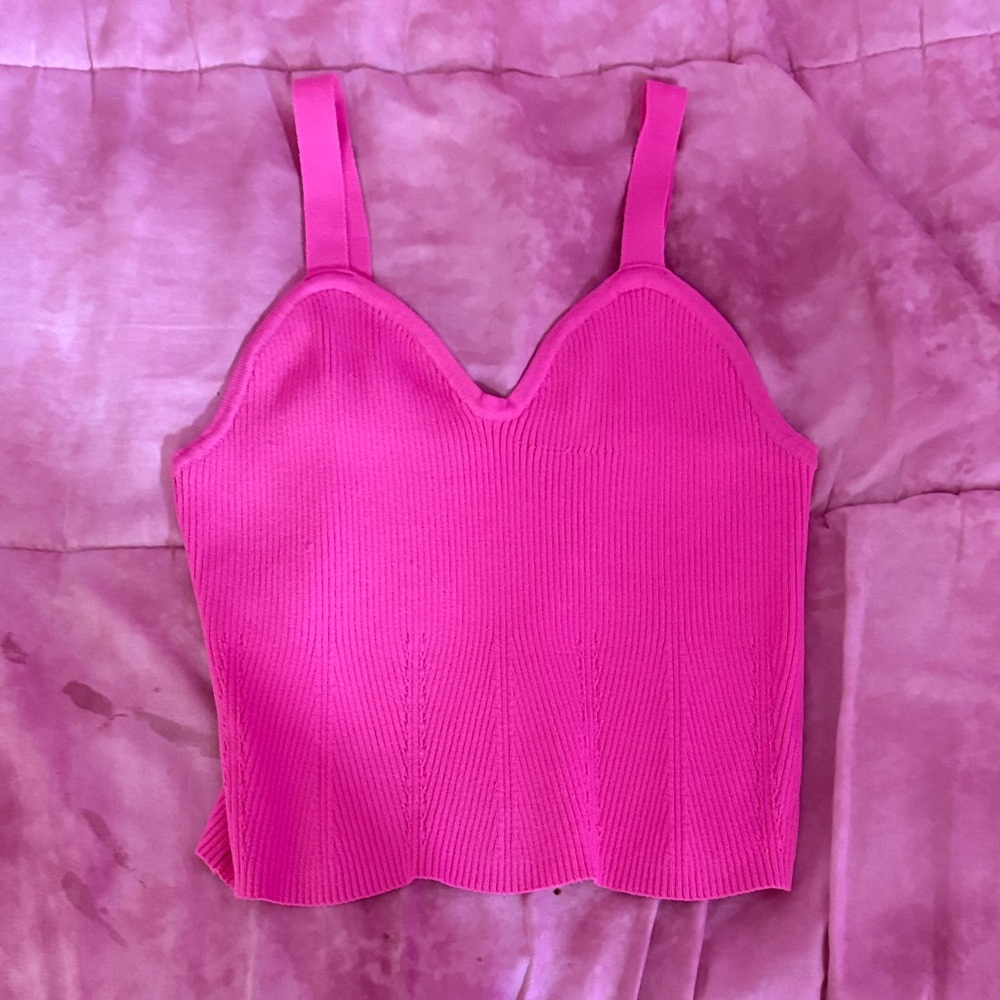 Altar'd State Hot Pink Tank Top